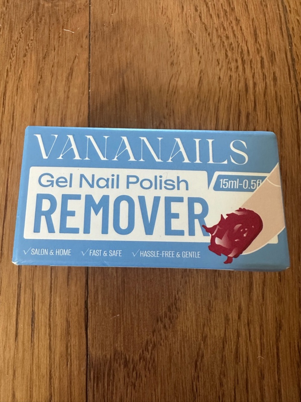 VANANAILS Gel‎ Nail Polish Remover, 15ml bottle NEW/SEALED